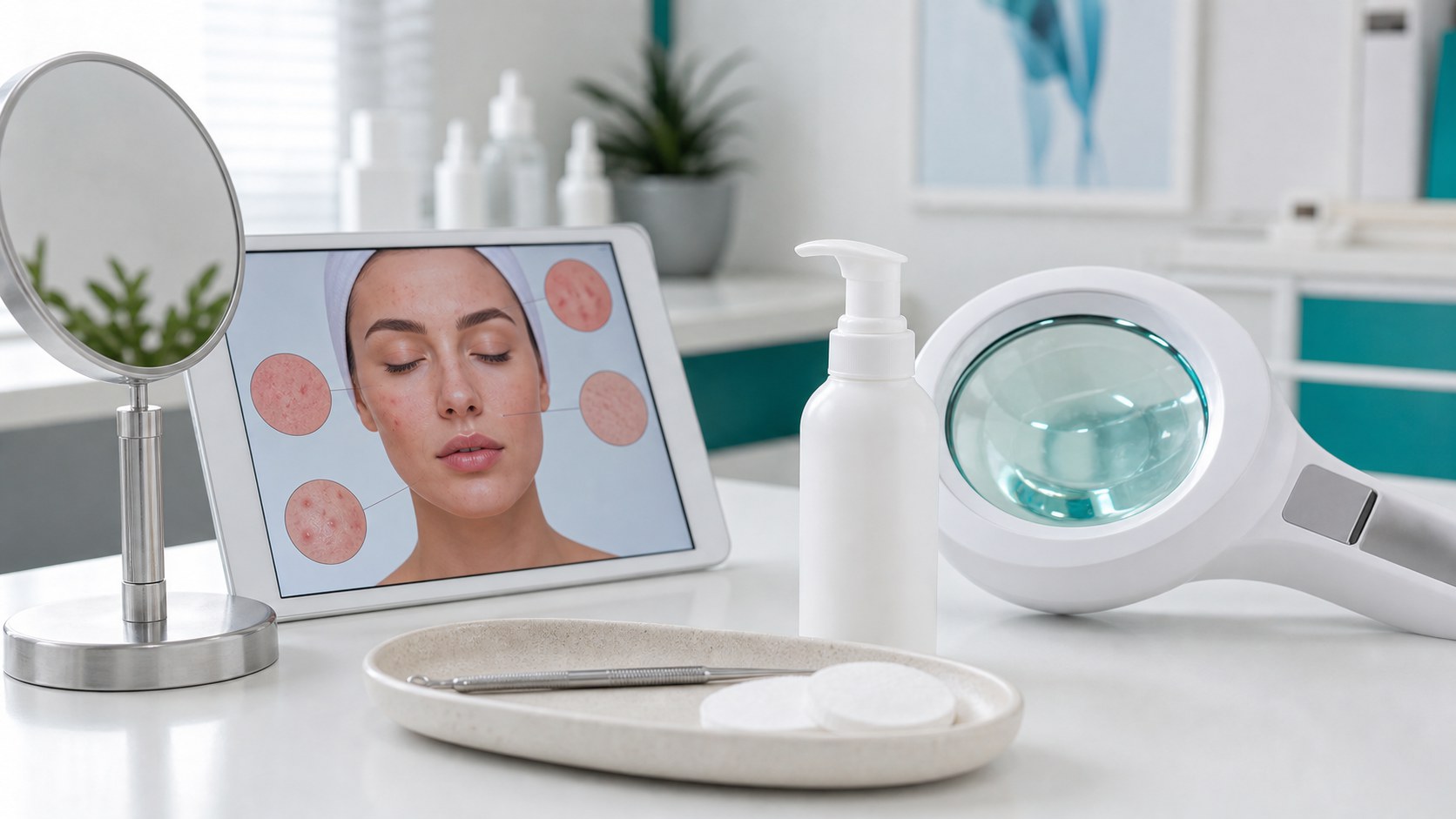 Imagem ilustrativa sobre Acne em adultos: por que acontece e quando tratar
